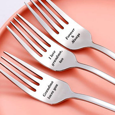 To My Grandson "Forever & Always" Love Forks