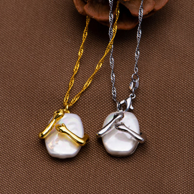 To My Daughter "Always here with a hug" Hug Necklace