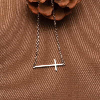 "Always remember to pray" Cross Bracelet