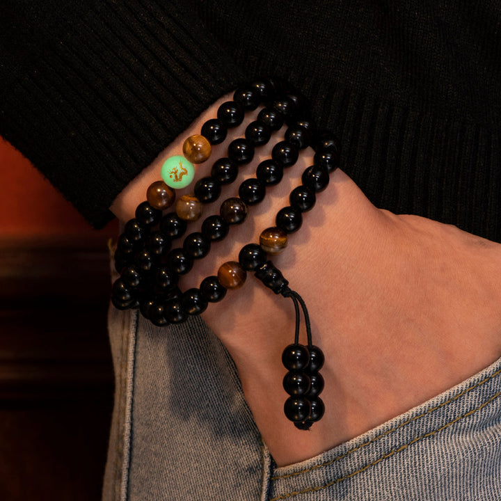 "Inner Peach" Dragon Bracelet