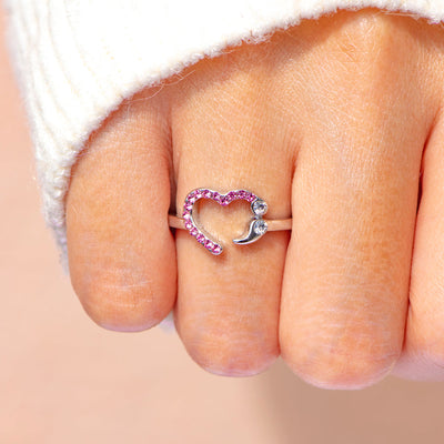 "And so she goes on" Comma Ring