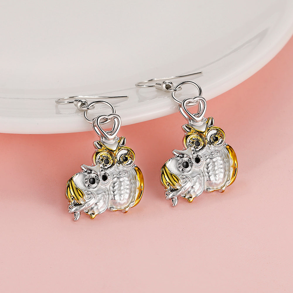 To My Granddaughter "Forever Love" Awl Earrings.