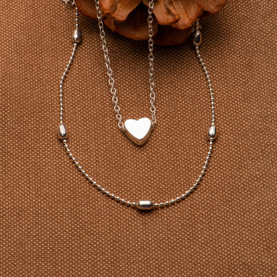 To My Daughter "You will always be in my heart" Heart Anklet