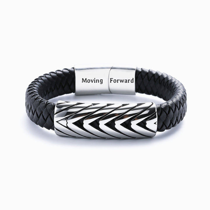 To My Son "Keep Moving" Rope Bracelet