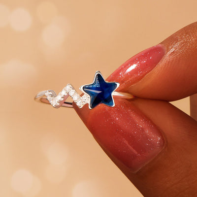 "Rise to the occasion of your life" Sterling Silver Adjustable Ring