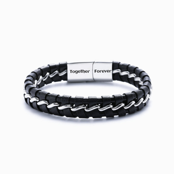 To My Son "Be there for you through them all" Bracelet