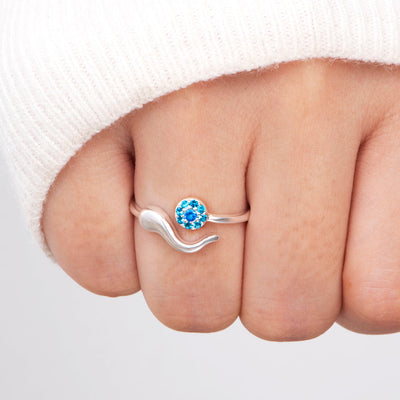 To My Daughter "Protect you from anything you fear" Evil Eye Ring