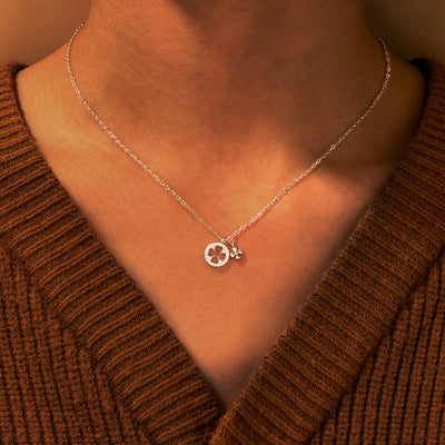 "Prayers are always answered." Necklace