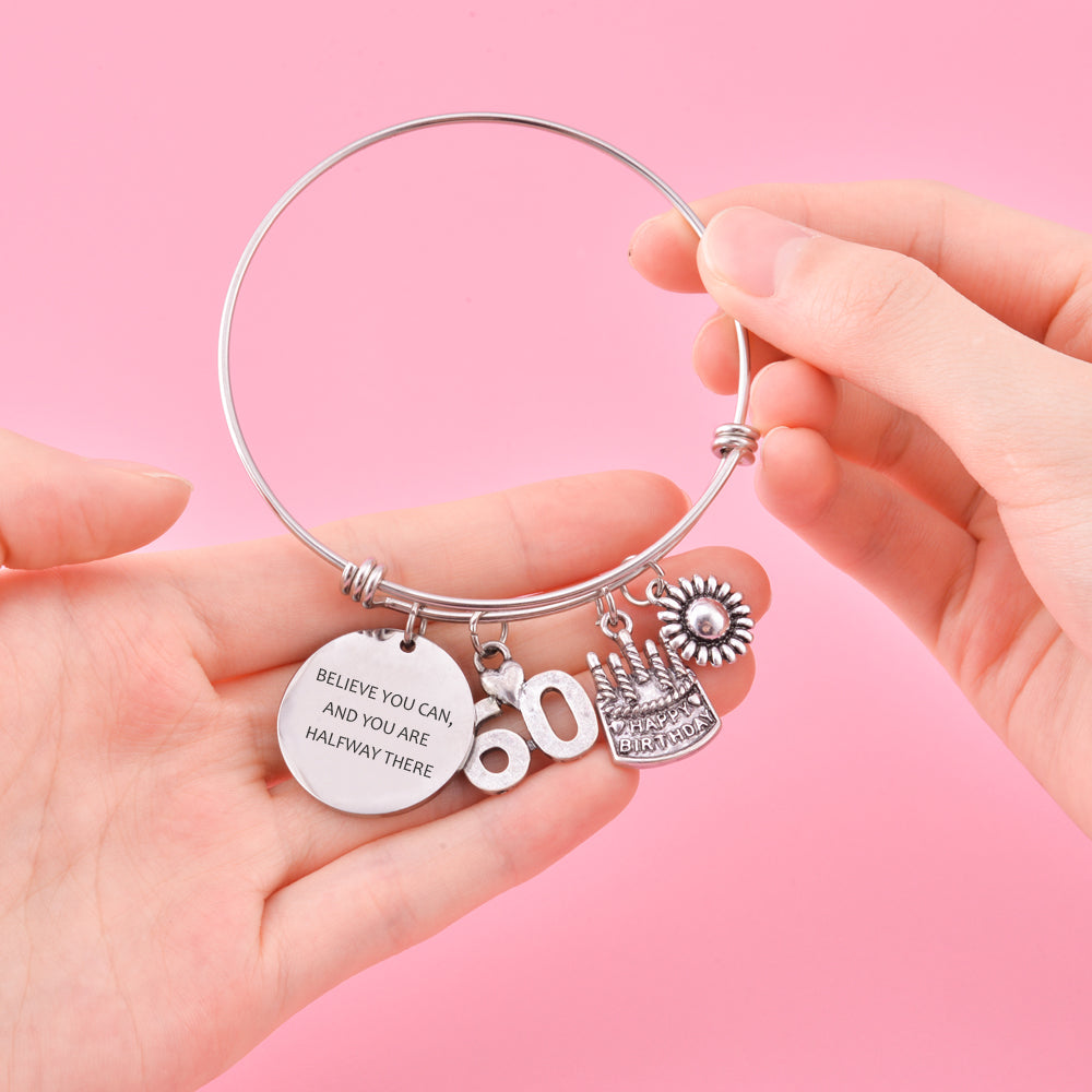 "You can do it." Charm Bracelet