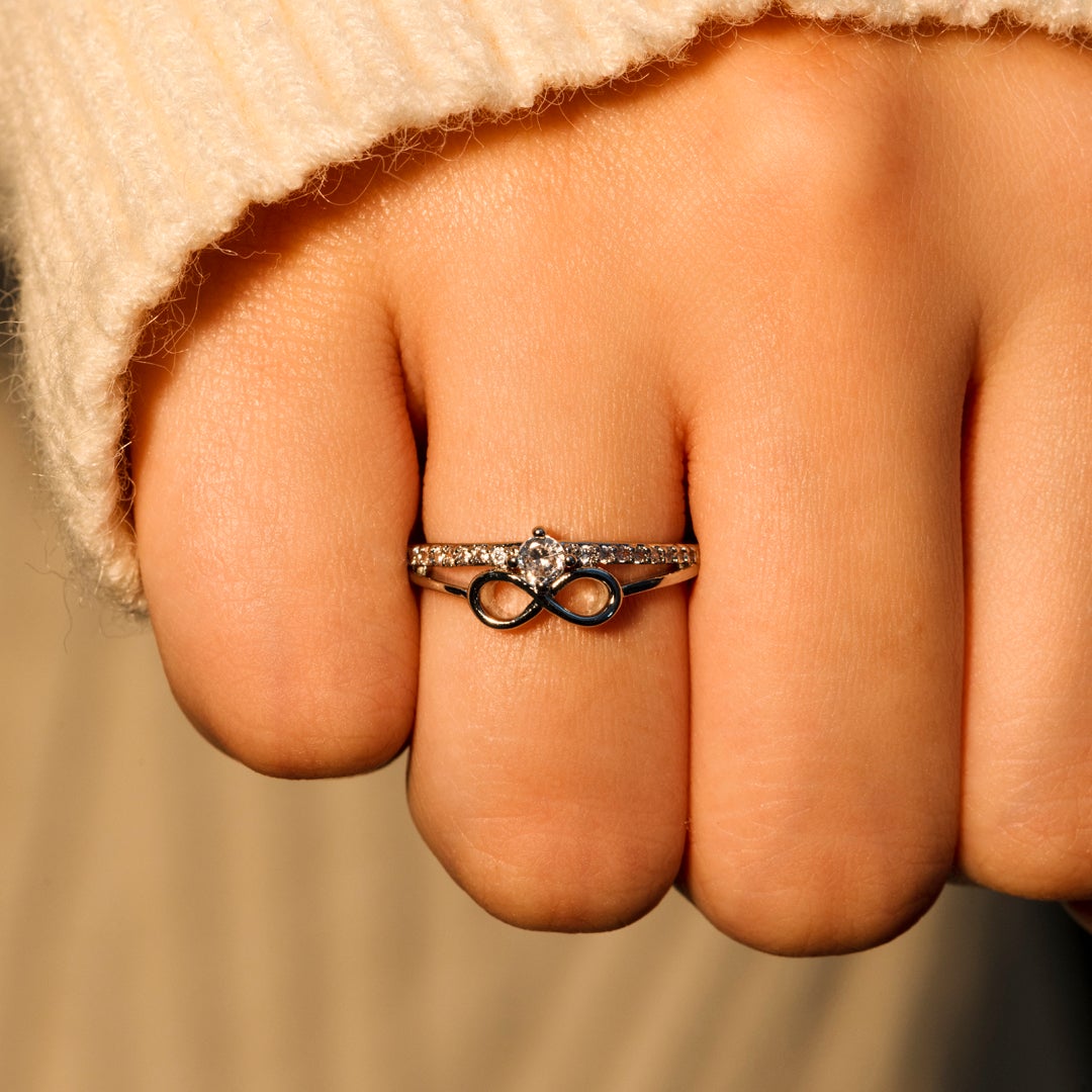 To My Wife "I will love you until infinity runs out." Ring