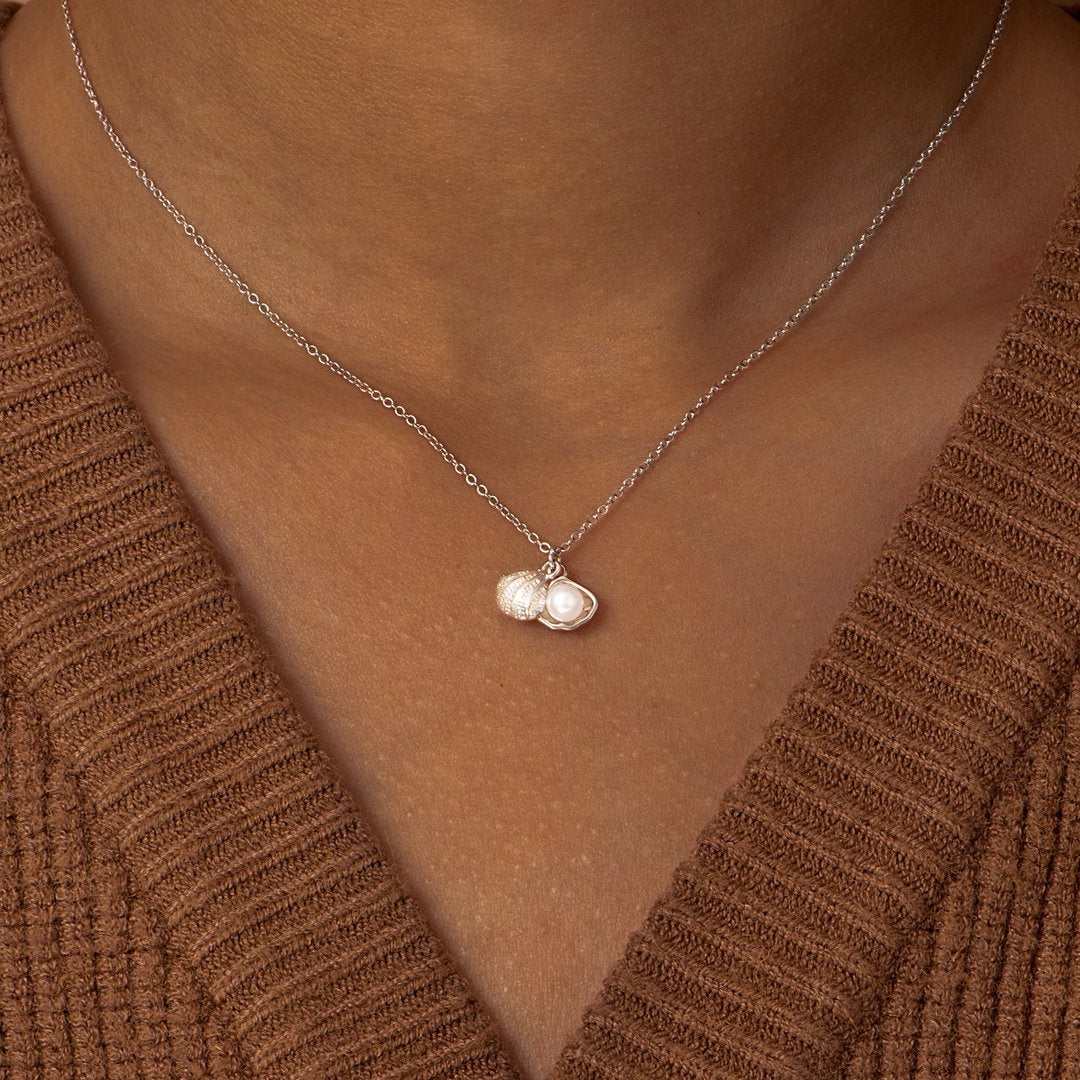"Cover each dark day with a pearl of wisdom and find the blessing in every curse." Necklace