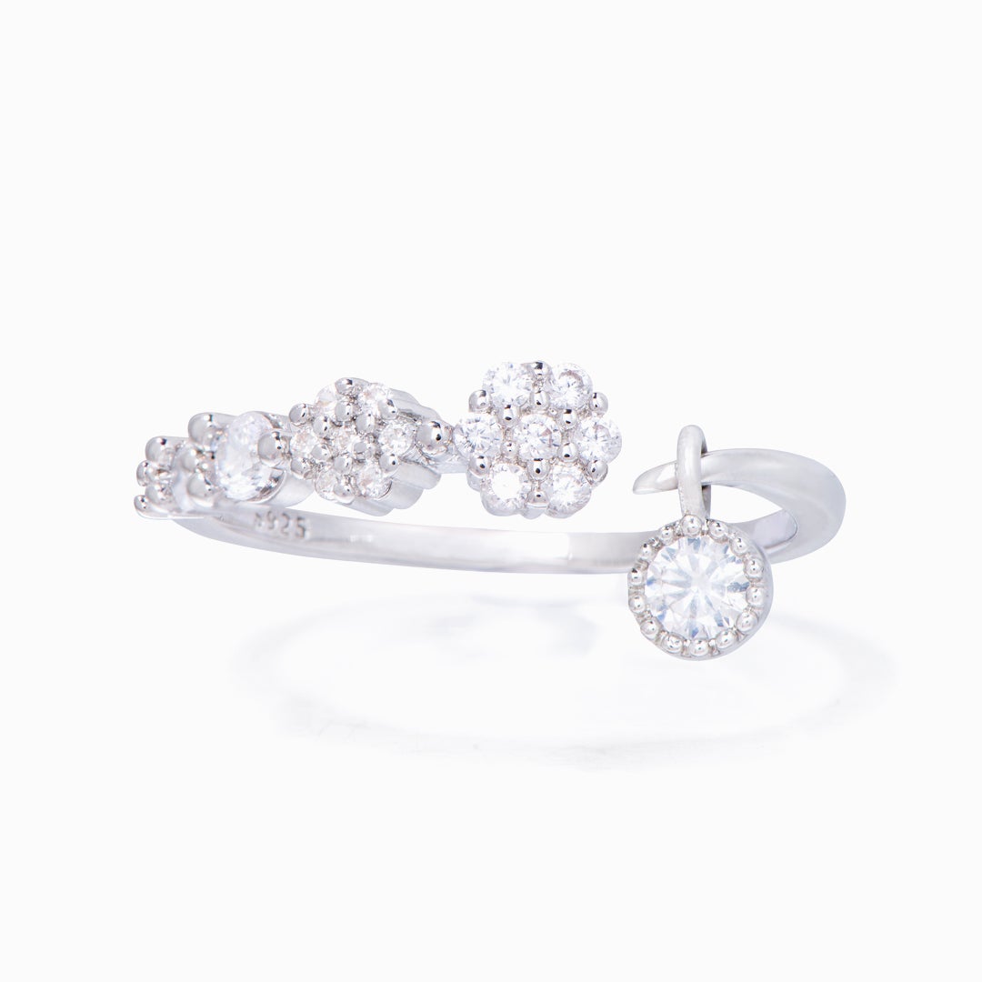 "Intelligence is not by the questions you answer but by the questions you ask" Adjustable Ring