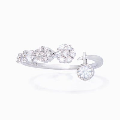 "Intelligence is not by the questions you answer but by the questions you ask" Adjustable Ring