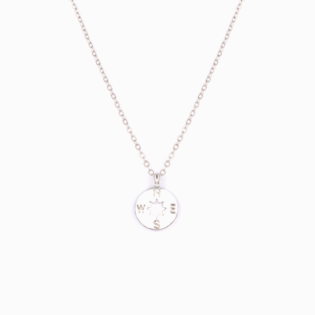 "If you really want to do something, you will find a way." Necklace