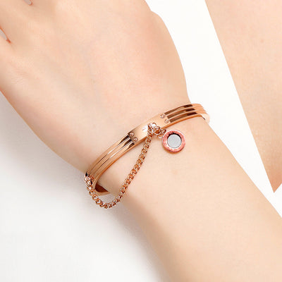 To My Granddaugther "Always in my heart" Bracelet