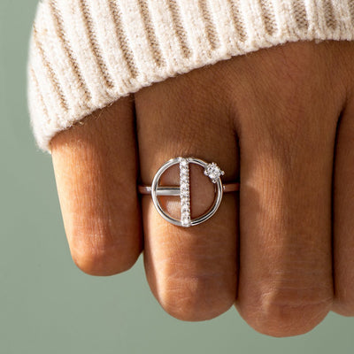 "My Sweetheart, in the world full of tall and dull towers, be a Sky Wheel, rising and falling but never stopping." Ring