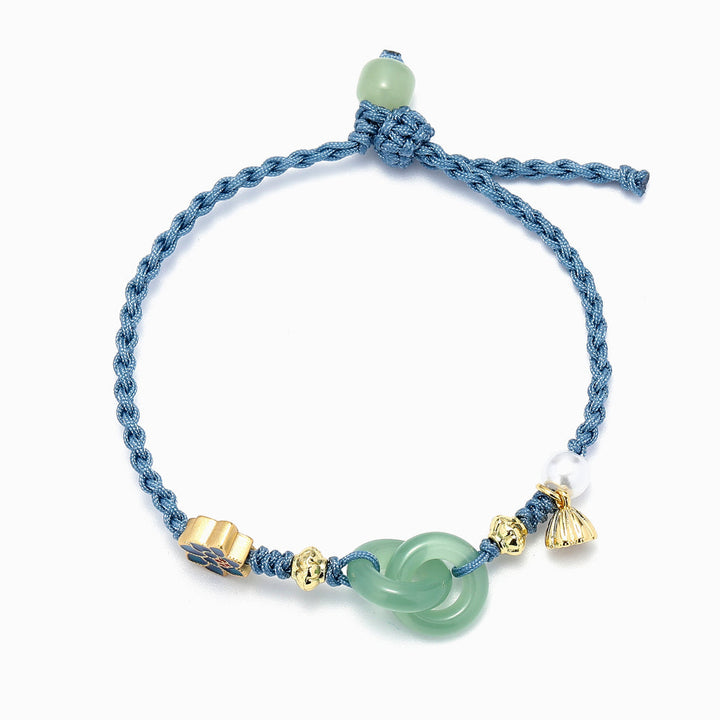 To My Dearest Granddaughter "NO MUD, NO LOTUS" Bracelet