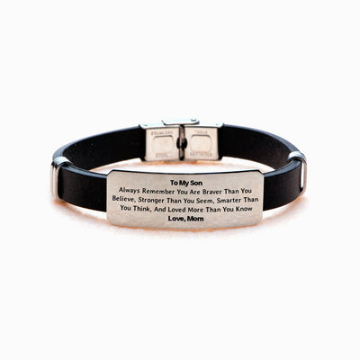 To My Son "Forever Love" Men's Bracelet