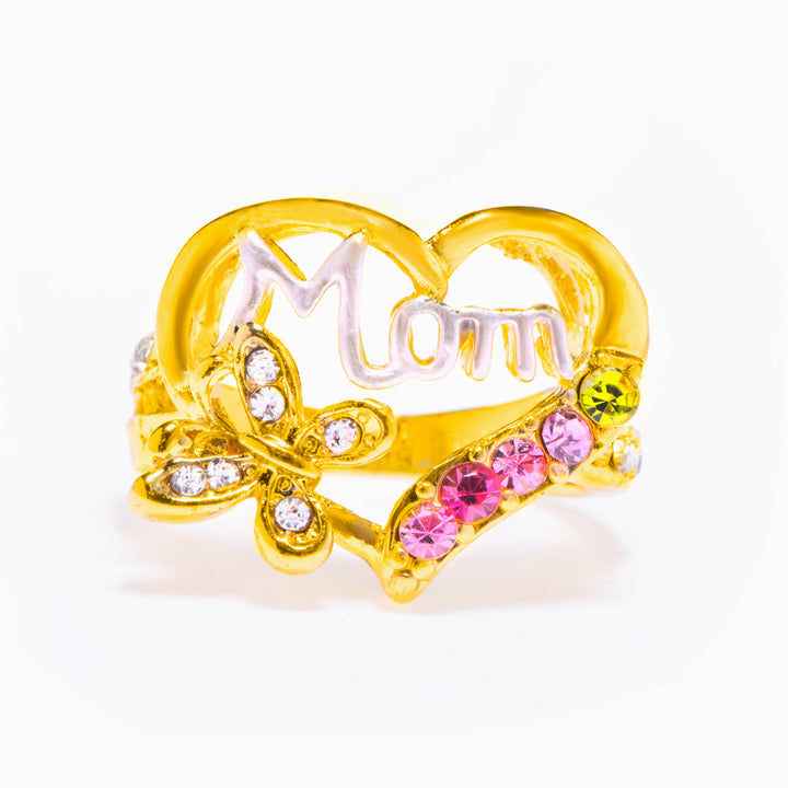 To My Mother "The love between a Mother and Daughter is forever" Mom Ring
