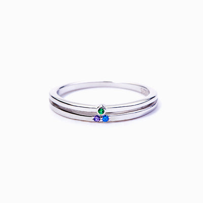 [Custom Birthstone] To our Mother "You are more than enough" Birthstones Family Ring