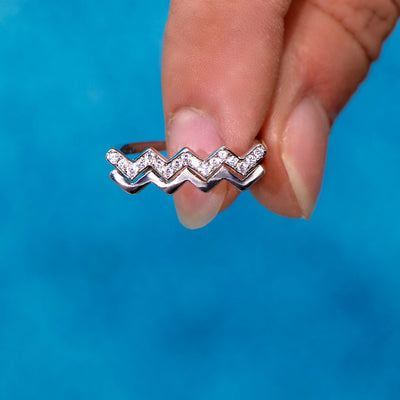"I will be there for you through them all." S925 Sterling Silver Adjustable Ring