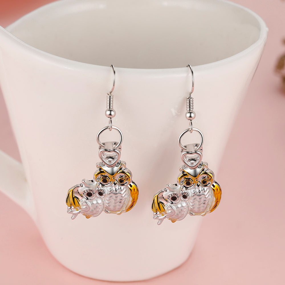 To My Granddaughter "Forever Love" Awl Earrings.