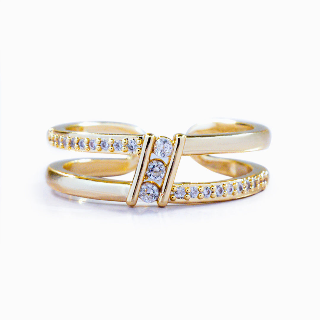 To My Daughter "Never forget the three most powerful resources available to you" Adjustable Ring