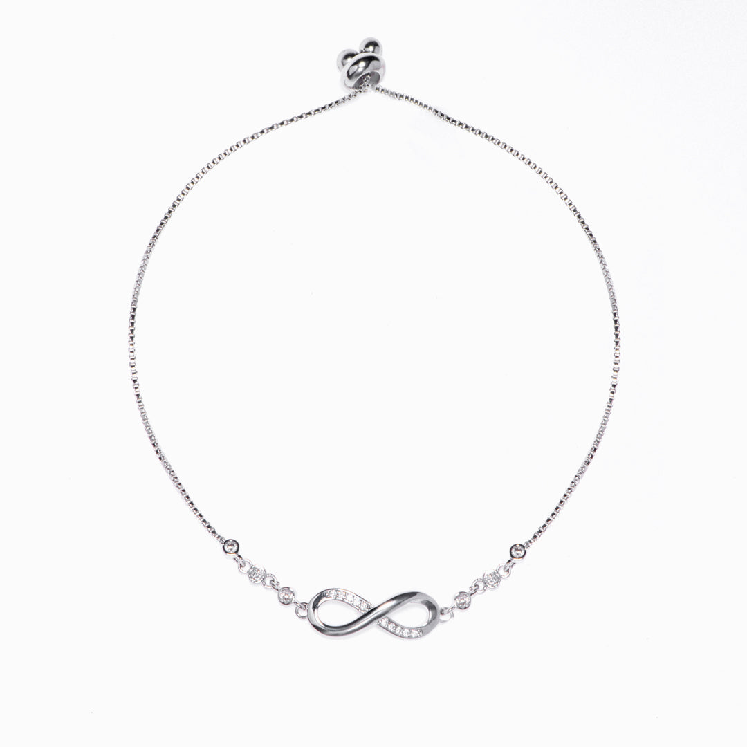 "Mother and Daughter Forever Linked Together" Infinite Love Bracelet