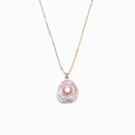 To My Granddaughter "You will never outgrow my heart" Freshwater Pearl Necklace