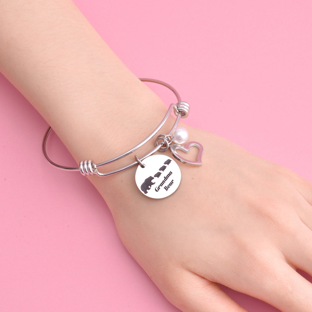 To My Granddaughter "Always support you." Bracelet