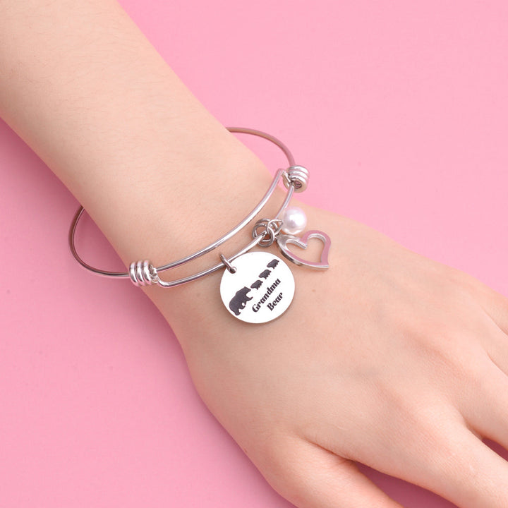 To My Granddaughter "Always support you." Bracelet