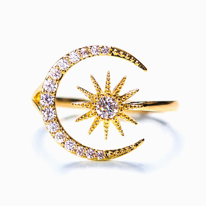 "Shine like the sun" Adjustable Ring