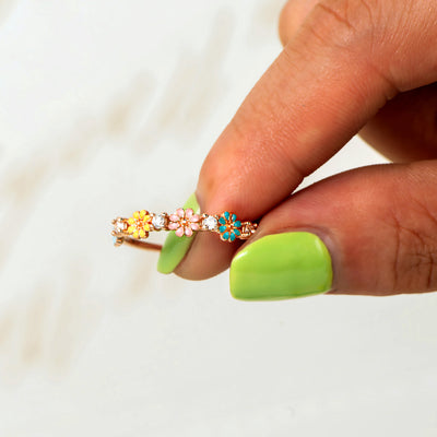To My Daughter "You are unlimited my daughter, never fail to show up" Daisy Ring
