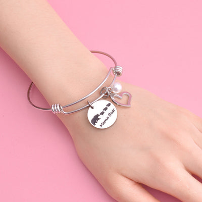 To My Daughter "Always support you." Bracelet