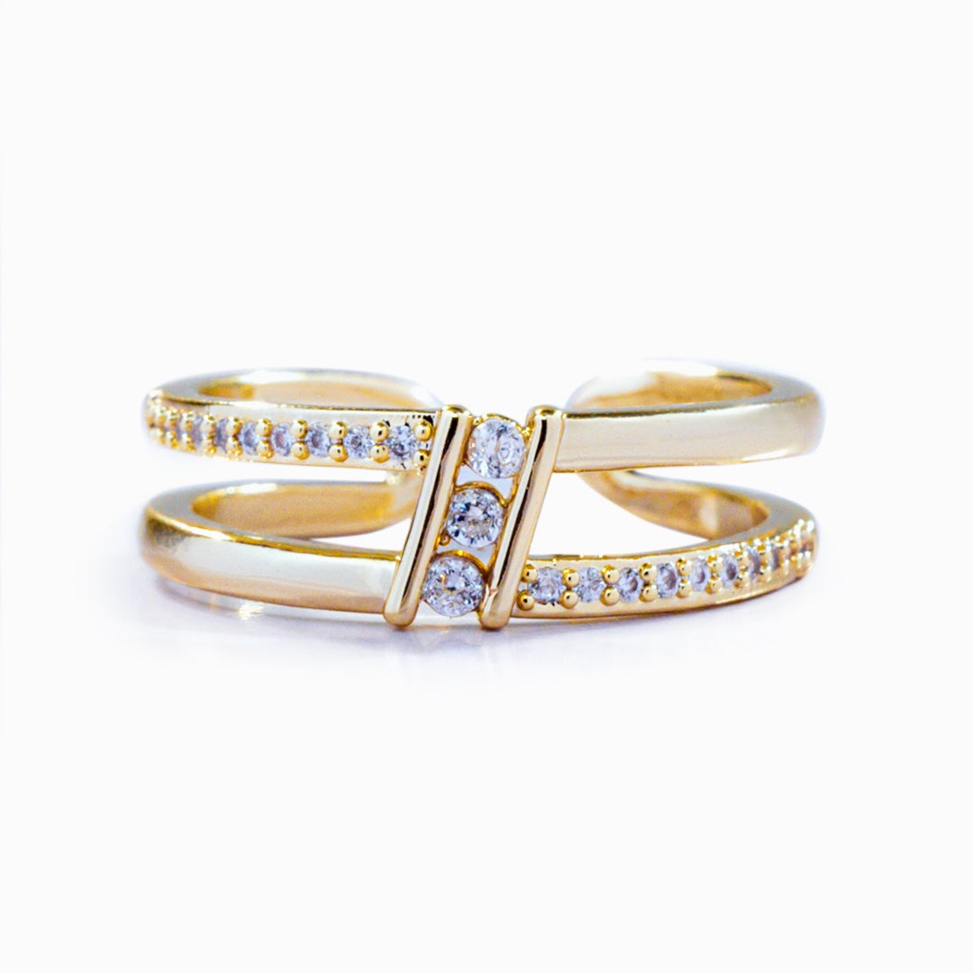 To My Granddaughter "Never forget the three most powerful resources available to you" Adjustable Ring