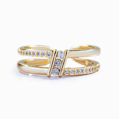 To My Granddaughter "Never forget the three most powerful resources available to you" Adjustable Ring