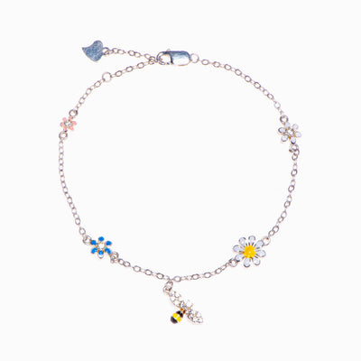 "BEE-YOUR-SELF!" Bee & Daisy Bracelet