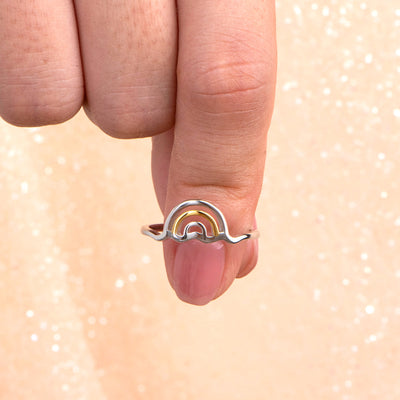 "Pick Yourself Up. " Cloud Ring