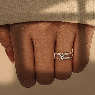 To My Daughter "Never forget the three most powerful resources available to you" Adjustable Ring