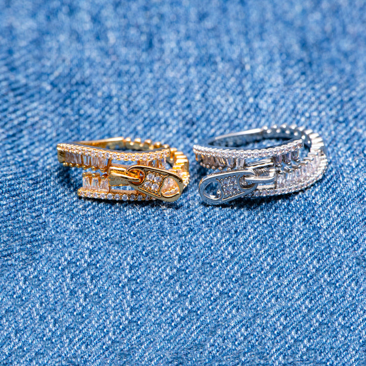 To My Granddaughter "Zip Up the negative words and speak victory into your future." Zip Ring