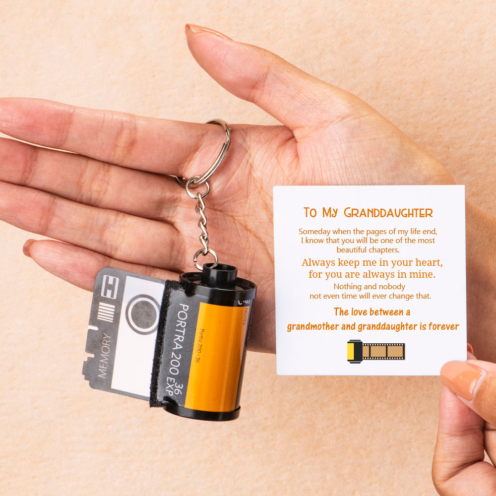 [Custom Photos] To My Granddaughter "Always in my heart" Memory Cartridge