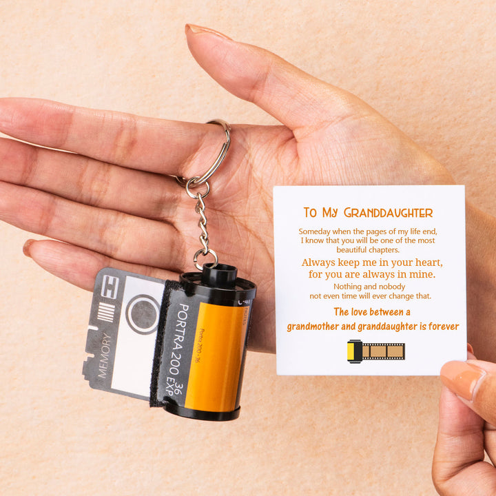 [Custom Photos] To My Granddaughter "Always in my heart" Memory Cartridge