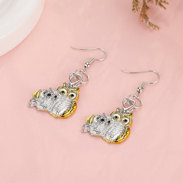 To My Granddaughter "Forever Love" Awl Earrings.