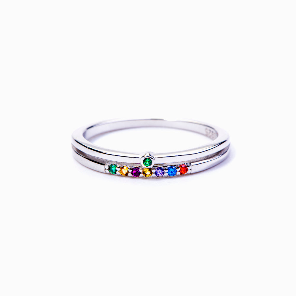 [Custom Birthstone] Birthstones Family Ring