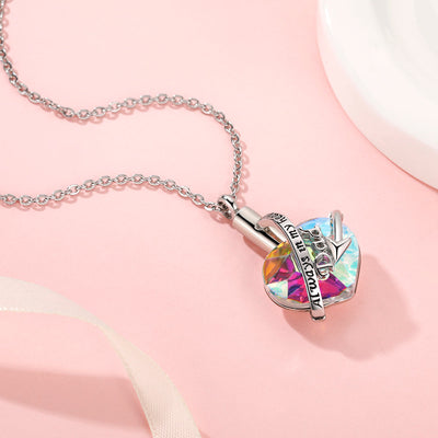 "Always with you" Heart Necklace
