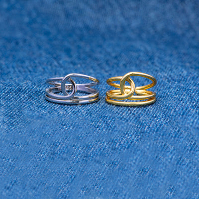 To My Daughter "A link that can never be undone" Knot Ring