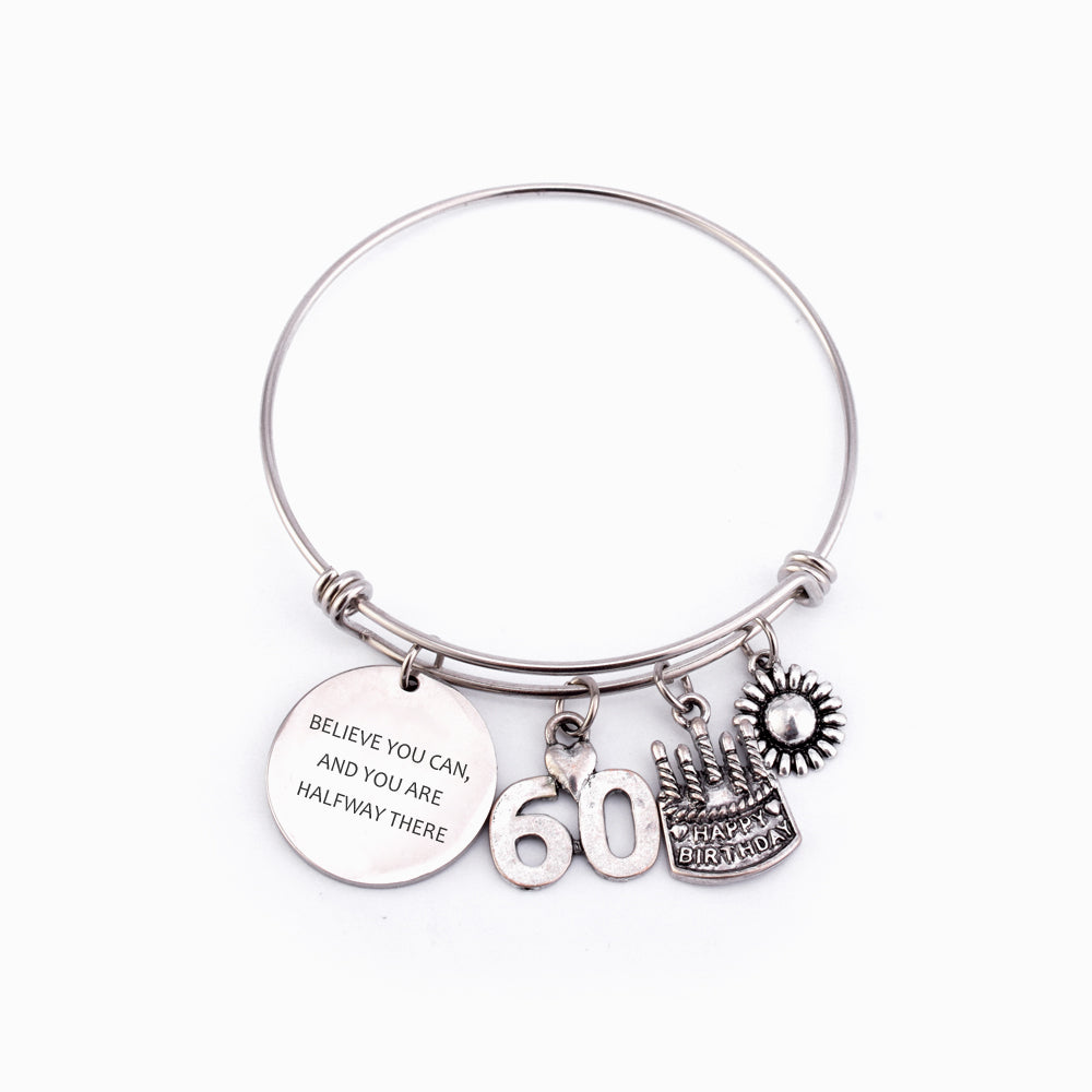 "You can do it." Charm Bracelet