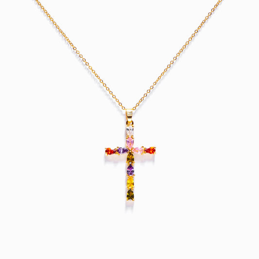 "Believe! Have faith" Cross Necklace