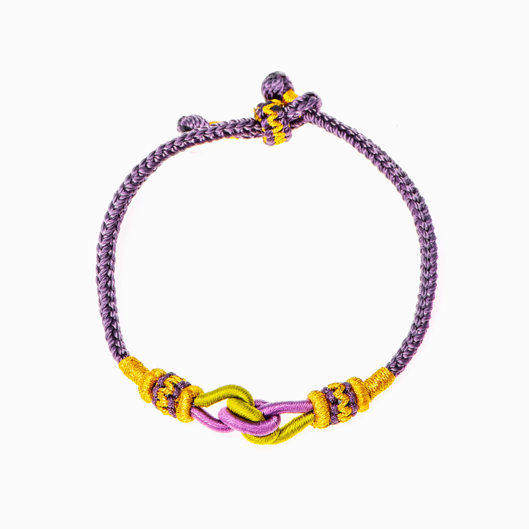 To My Granddaughter "A knot can never be broken" Braided Knot Bracelet