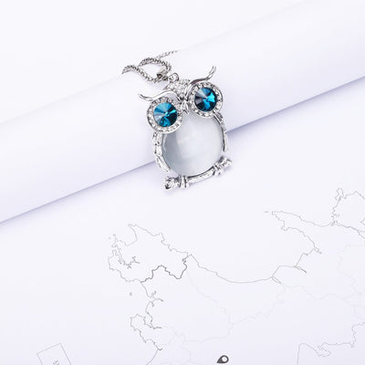 "DON'T FORGET TO BE OWLSOME" NECKLACE - SARAH'S WHISPER